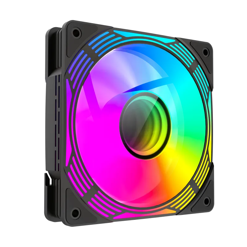 فن کیس گیم مکس مدل Gamemax FN12AC8I Reverse Black | معدن کامپیوتر فن کیس گیم مکس مدل Gamemax FN12A C8I Reverse Black