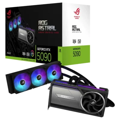 کارت گرافیک ایسوس مدل ASUS ROG ASTRAL LC RTX 5090 32G OC