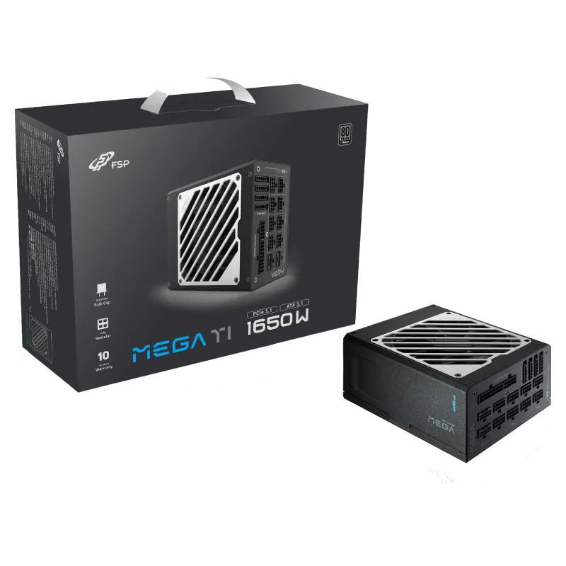 پاور اف اس پی مدل FSP MEGA TI 1650W TITANIUM