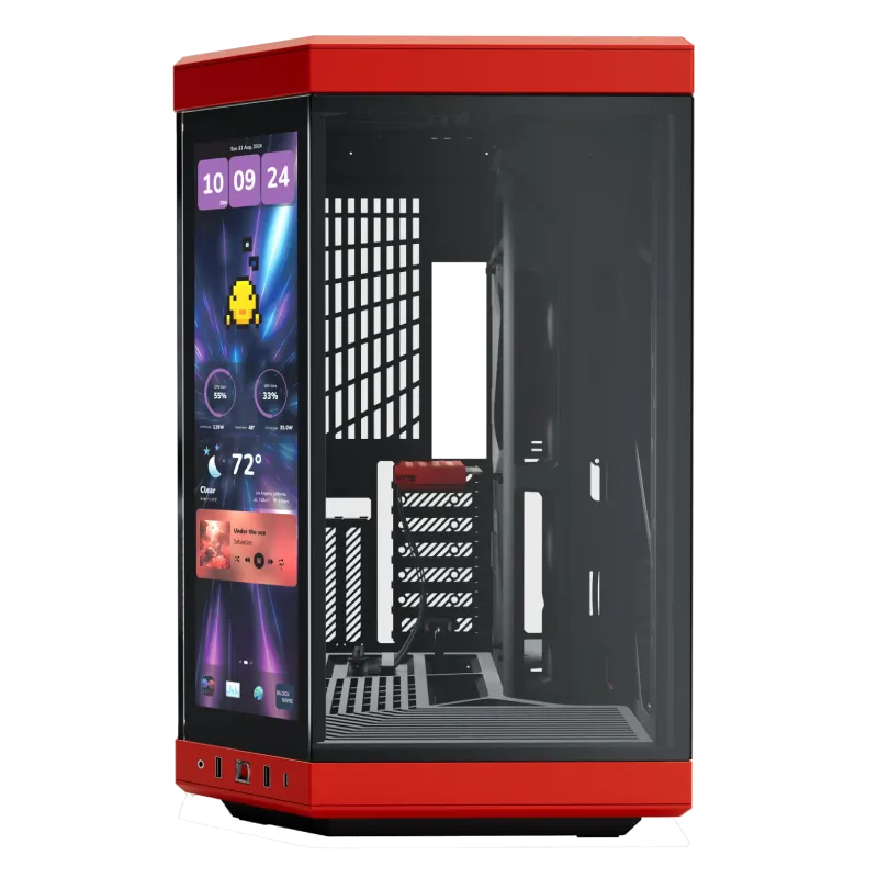 کیس هایت مدل HYTE Y70 Touch Infinite Cherry Black