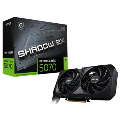 کارت گرافیک ام اس آی مدل MSI RTX 5070 12G SHADOW 2X OC