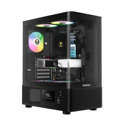 کیس گیم دیاس مدل ATLAS E2 CG BLACK